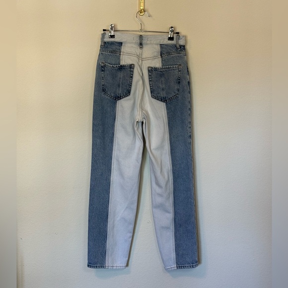 Pacsun Two-Tone Boyfriend Straight Leg Jeans- Size 25 - Picture 5 of 8